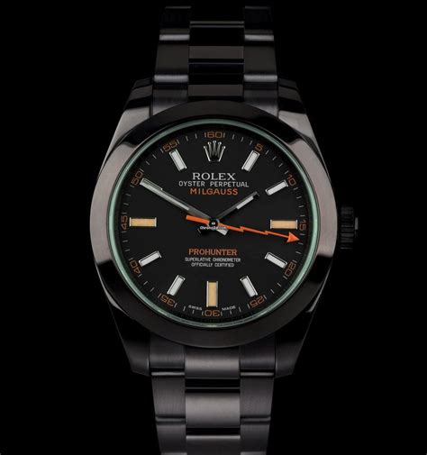 rolex milgauss pro hunter replica|rolex milgauss 40mm.